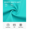 image:imageStelle Womens Tennis Golf Skirts High Waisted Athletic Skorts with PocketsTurquoise
