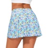 image:imageStelle Womens Tennis Golf Skirts High Waisted Athletic Skorts with PocketsVibrant Pickle