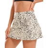 image:imageStelle Womens Tennis Golf Skirts High Waisted Athletic Skorts with PocketsWhite Cheetah