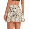 image:imageStelle Womens Tennis Golf Skirts High Waisted Athletic Skorts with PocketsWhite Cheetah