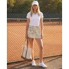 image:imageStelle Womens Tennis Golf Skirts High Waisted Athletic Skorts with PocketsWhite Cheetah