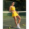 image:imageStelle Womens Tennis Golf Skirts High Waisted Athletic Skorts with PocketsYellow