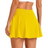 image:imageStelle Womens Tennis Golf Skirts High Waisted Athletic Skorts with PocketsYellow