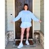 image:imageStelle Womens Tiered Ruffle Tennis Athletic Skirts with Built in ShortsLight Blue