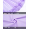 image:imageStelle Womens Tiered Ruffle Tennis Athletic Skirts with Built in ShortsLilac