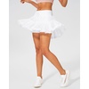 image:imageStelle Womens Tiered Ruffle Tennis Athletic Skirts with Built in ShortsWhite