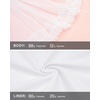 image:imageStelle Womens Tiered Ruffle Tennis Athletic Skirts with Built in ShortsWhite