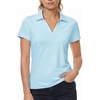 image:imageStelle Womens Golf Polo Shirts V Neck UPF50 Quick Dry Business Casual TopsLight Blue