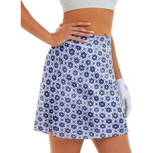 image:imageStelle 17 Golf Skirts for Women Pickleball Tennis Skorts with 2 PocketsFloral Tiles Print