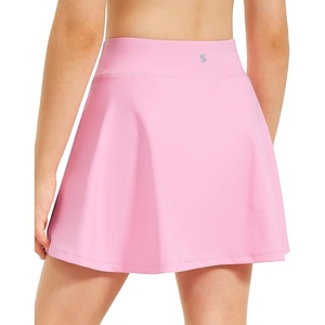 image:imageStelle Girls ALine Tennis Skort with Builtin Shorts for Sports PlayCotton Candy