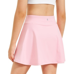 image:imageStelle Girls ALine Tennis Skort with Builtin Shorts for Sports PlayPink