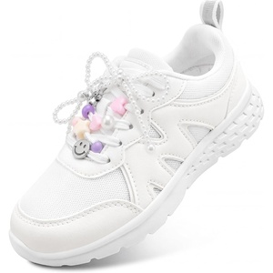 image:imageStelle Girls Tennis Shoes with DIY CharmsWhitecharms