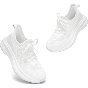 image:imageStelle Girls Tennis Shoes with SlipOn Kids Running ShoesWhite