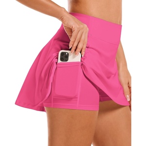 image:imageStelle Womens Tennis Golf Skirts High Waisted Athletic Skorts with PocketsDreamhouse Pink