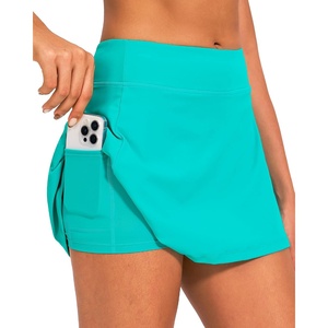 image:imageStelle Womens Tennis Golf Skirts High Waisted Athletic Skorts with PocketsTurquoise