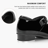 image:imageStelle Tap Shoes for Toddler Girls PU Unisex Tap Dance ShoesBblack