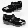 image:imageStelle Tap Shoes for Toddler Girls PU Unisex Tap Dance ShoesBblack