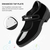 image:imageStelle Tap Shoes for Toddler Girls PU Unisex Tap Dance ShoesBblack