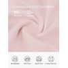 image:imageStelle Womens Sleeveless Ruffle Golf Polo Shirt UPF 50 Quick Dry Tank TopsBallet Pink