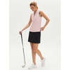 image:imageStelle Womens Sleeveless Ruffle Golf Polo Shirt UPF 50 Quick Dry Tank TopsBallet Pink