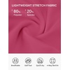 image:imageStelle Womens Sleeveless Ruffle Golf Polo Shirt UPF 50 Quick Dry Tank TopsDreamhouse Pink