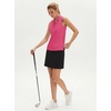 image:imageStelle Womens Sleeveless Ruffle Golf Polo Shirt UPF 50 Quick Dry Tank TopsDreamhouse Pink