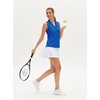 image:imageStelle Womens Sleeveless Ruffle Golf Polo Shirt UPF 50 Quick Dry Tank TopsSapphire